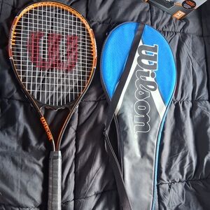 Wilson Tennis Racket with Cover